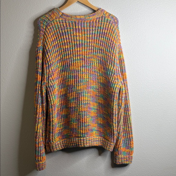 Y.T.G. (now Yitai) Knit Colorful Wool Acrylic Melange Sweater - Picture 5 of 6